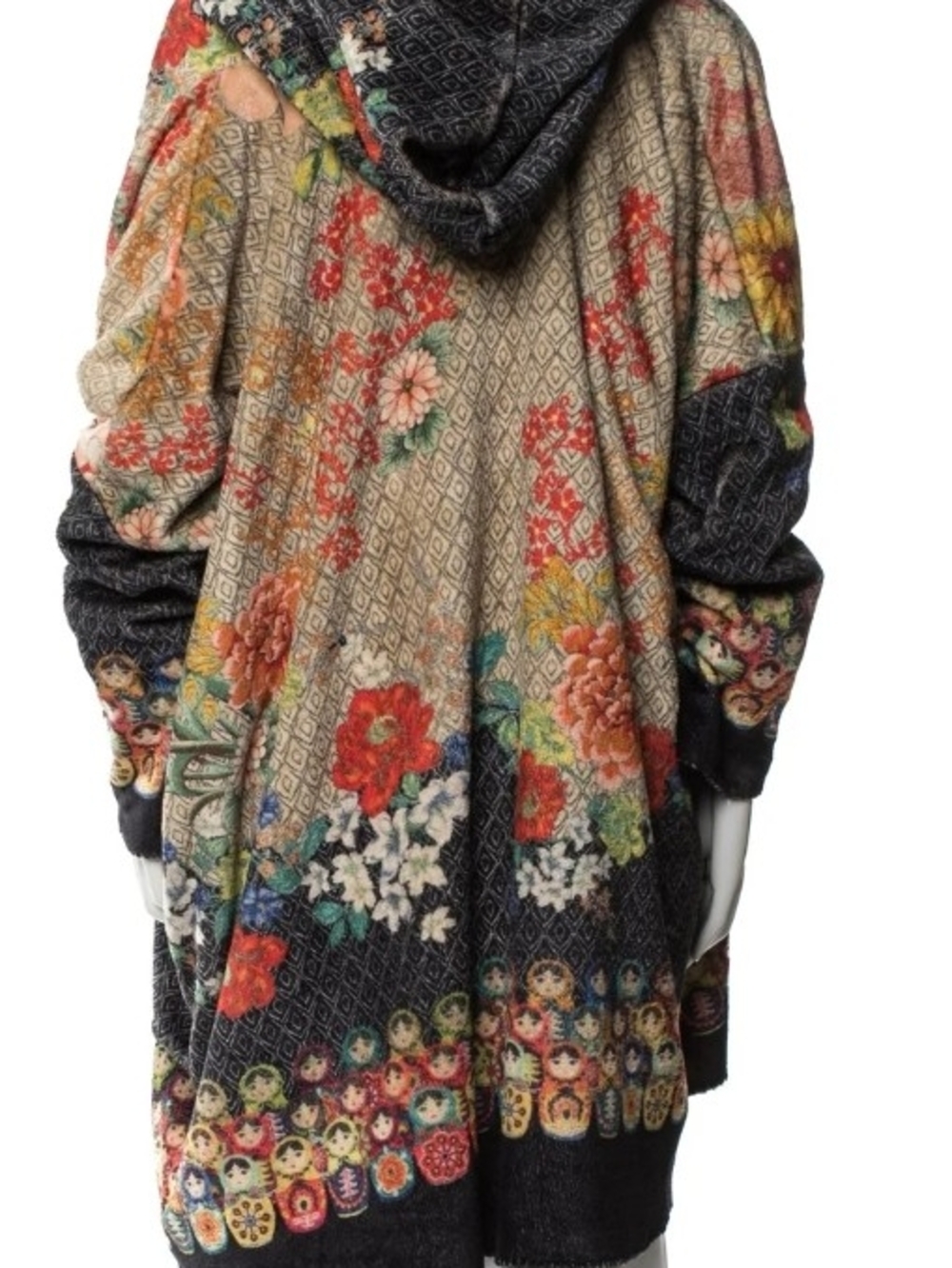 JOHNNY WAS PETE & GRETA | Dolls Cozy Sherpa Floral Wearable Blanket Robe | M - Picture 10 of 10